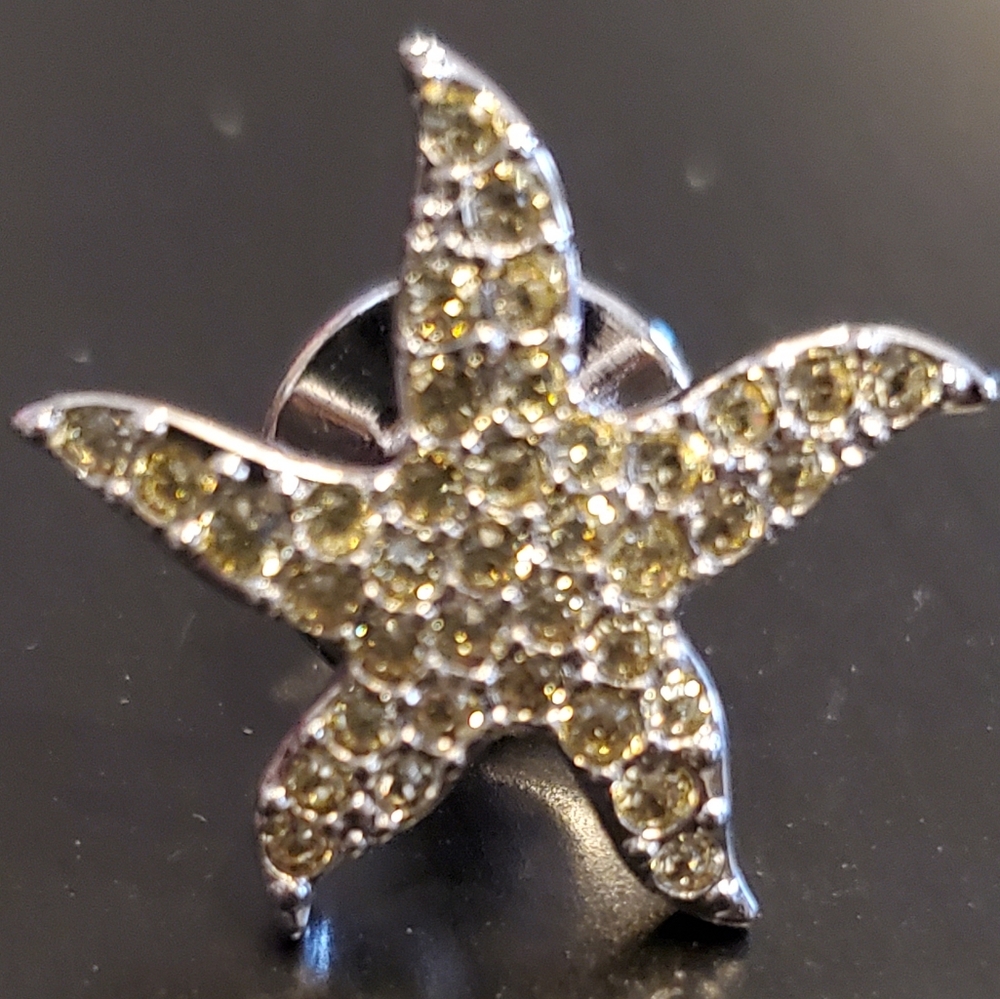Swarovski Starfish Pin